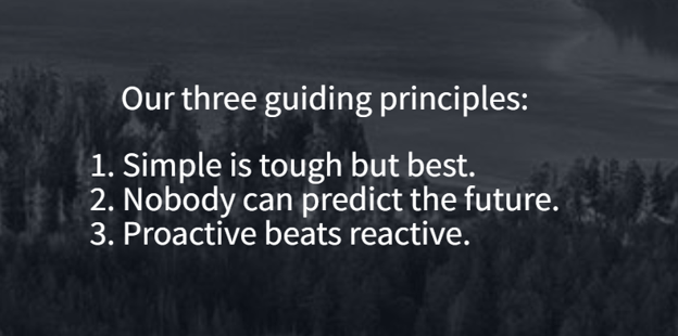 3 Guiding Principles
